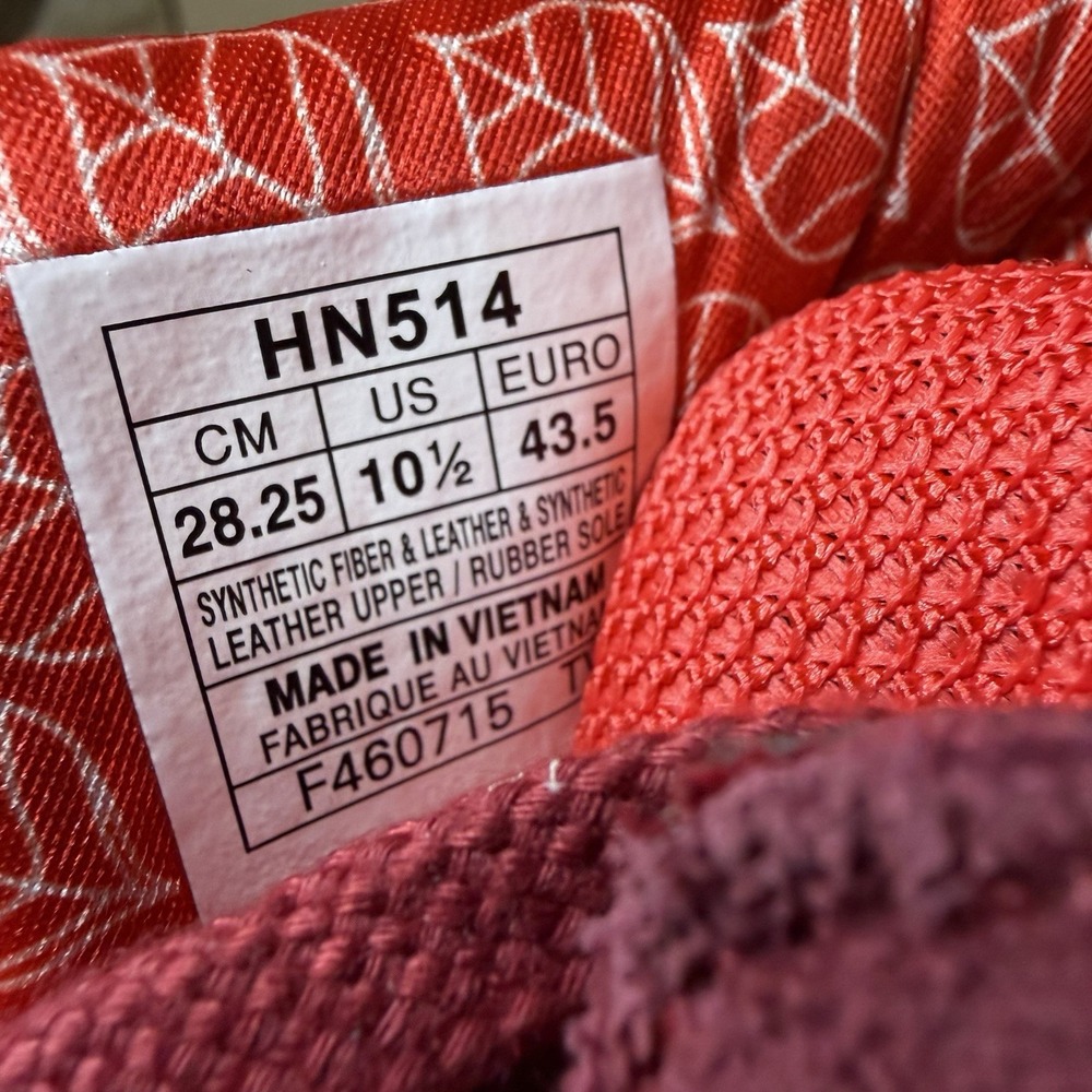 Size 10.5 - Asics Gel Lyte 3 Fiery Red (HN514) - Picture 7 of 8